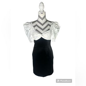 Ali & Jay Mini Black Dress